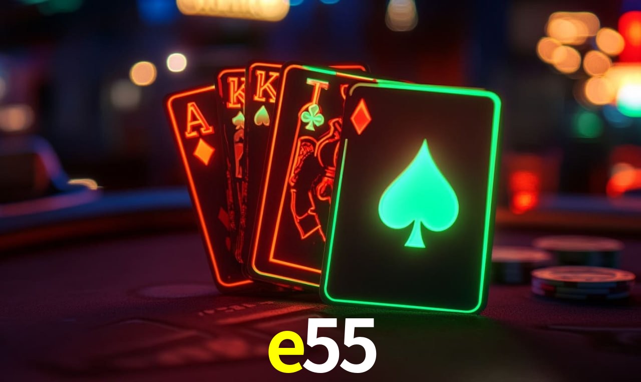 Jackpots e promoções na e55