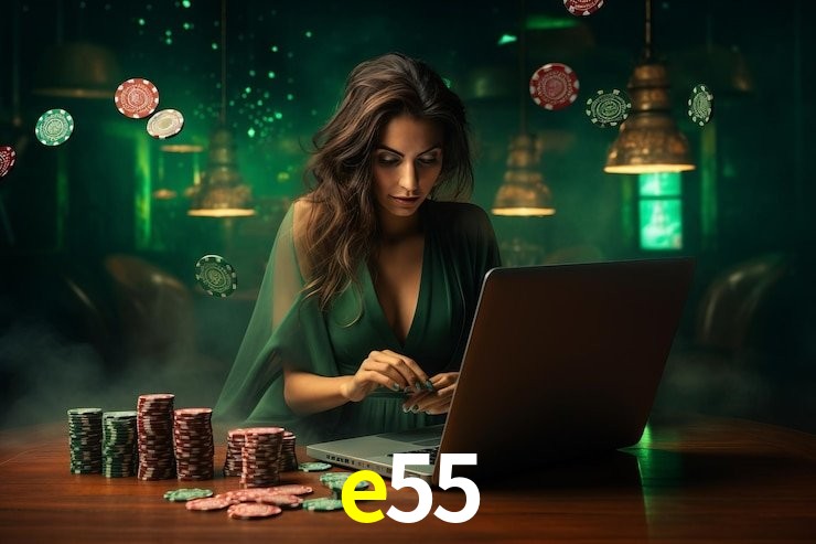 Escolher plataforma para baixar e55