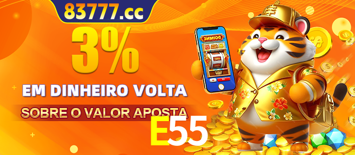 Promoção para baixar e instalar o aplicativo do cassino E55. O banner oferece uma recompensa de R1aR1aR8, com a imagem de uma cobra sobre moedas de ouro.